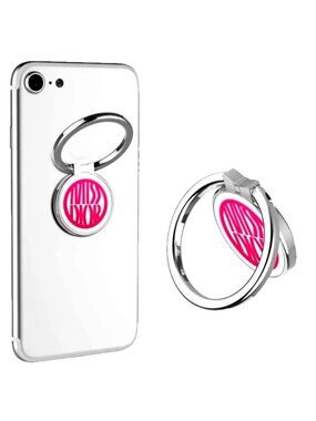Dior Miss Dior Phone Finger Ring Holder Stand Grip Silver Pink Limited New